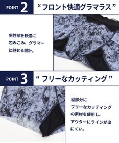 WACOAL MEN WACOAL MEN 【ダブルエアスルーパンツ】 ボクサーパンツ 風が通ってムレ軽減。 フロント快適グラマラス フリーなカッティング(裾部分) 前閉じ 下着 メンズ WT3323 /ワコールメン