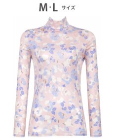 WACOAL あったかTシャツ あったかインナー アウターとしても利用可 保温性 ハイネック 10分袖 長袖 レディース CLD726 /ワコール