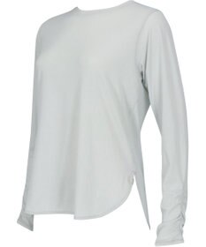 CW-X 【WOMEN】 CW-X ロングＴシャツ 梨地素材 薄手 シアー感 スポーツウェア 長袖 レディース DLY129 /ワコール