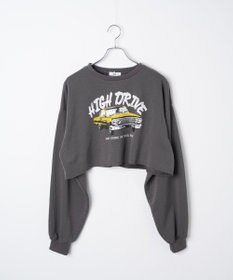 WEGO ヴィンテージライクショートスウェット