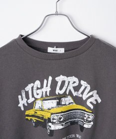 WEGO ヴィンテージライクショートスウェット