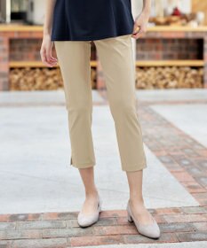 Tiaclasse L 【日本製】ドライモーメント裾スリットパンツ