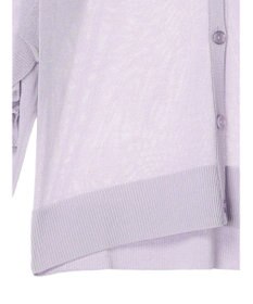 earth music&ecology 袖フリルシアーカーディガン