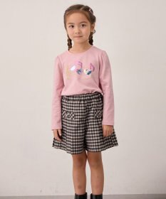 ANY KIDS ミラクルスパンコール 長袖Tシャツ