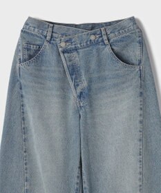 GRACE CONTINENTAL ラップ2wayデニムパンツ