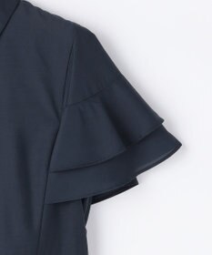 組曲 L 【先行予約】シアーボイル フリル袖ワンピース