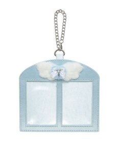 WEGO 【痛バ＆推し活グッズ】エンジェルリボンペアカードホルダーキーホルダー