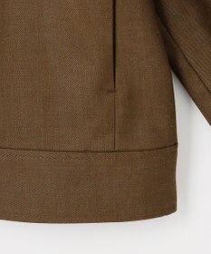 自由区 L 【17号サイズまで展開・SHIHOさん着用】デニムライクツイル ジャケット