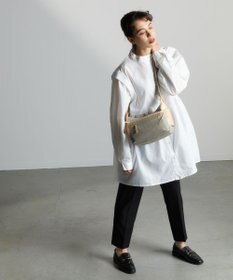 Y'SACCS 【ナイロンタフタ×リサイクルレザー】デイリーポシェット