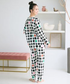 tsumori chisato SLEEP ツモリチサト パジャマ 綿100%(本体) 天竺素材 長袖 長ズボン レディース UDX598 /ワコール