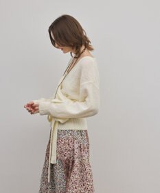 GRACE CONTINENTAL カシュクールニットトップ