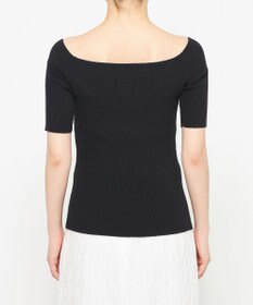 uncrave リネンニット オフショルトップス