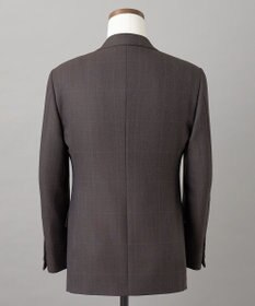 GOTAIRIKU 【ZEGNA/ゼニア】ISLANDFLEECE/アイランドフリース 3ピーススーツ（ブラウン×格子）