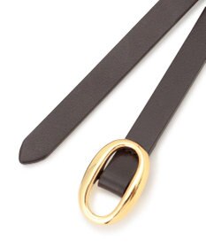 23区 オーバルバックル ナロー ベルト