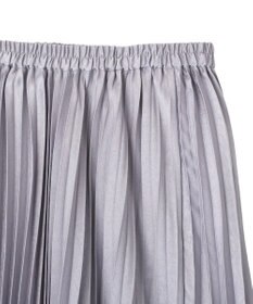 YECCA VECCA サテンプリーツスカート