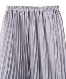 YECCA VECCA サテンプリーツスカート