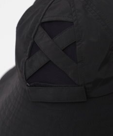 MOONBAT 【遮光100％/UVカット100％】フワクール (Fuwacool)  日差しを完全遮断バッククロスハット　遮光100　UV100