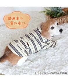 PET PARADISE ペットパラダイス  ペティヒー ト Tシャツ 《マルチボーダー 》中型犬 大型犬