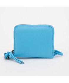 UNBILLION ペルケ perche / 蛍光レザーストラップ付き・ジャバラカードウォレット