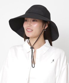 MOONBAT 【遮光100％/UVカット100％】フワクール (Fuwacool)  日差しを完全遮断バッククロスハット　遮光100　UV100