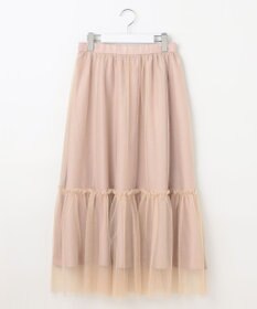 Feroux 【洗える】ラメチュール スカート