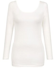 Wing あったかインナー　【綿の贅沢オーガニック】　オーガニックコットン混　やわらかな肌ざわり　８分袖　ウイング／ワコール　EL4830