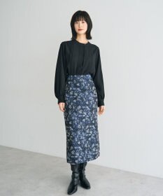 YECCA VECCA タックデザインブラウス