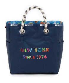 LeSportsac MEDIUM 2 WAY TOTE/ハリボーエヌワイシーリバーシブルトート