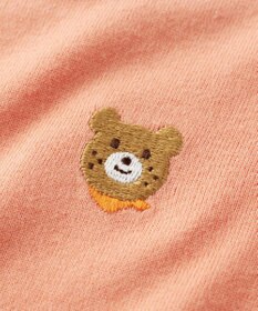 MIKI HOUSE HOT BISCUITS 【70-80cm】【Everyday Series】ワンポイント 半袖ボディシャツ