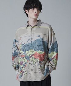 WEGO アムンゼンパターンBIGシャツ