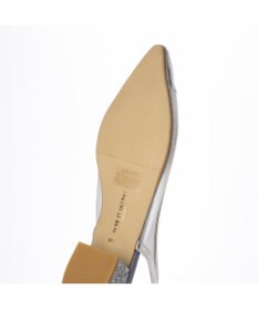 MODE ET JACOMO <MODE ET JACOMO>【2WAY】メタルパーツ付きチュールバックベルトパンプス