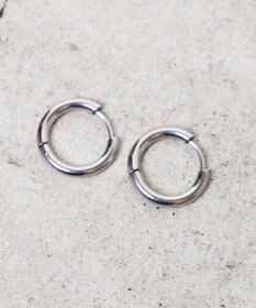 WEGO ステンレスフープピアス2