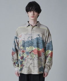 WEGO アムンゼンパターンBIGシャツ