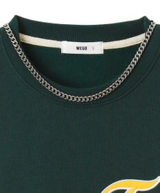 WEGO 【２点SET】アクセ付きグラフィックプルオーバー