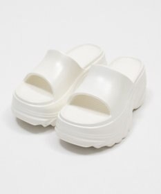 WEGO 厚底デザインラバーサンダル