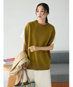 CRAFT STANDARD BOUTIQUE クルーネックニットベスト