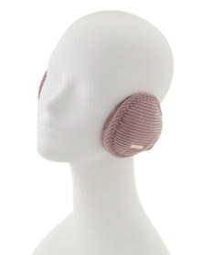 MOONBAT FURLA(フルラ) コーデュロイ×ファー バックアームイヤマフ