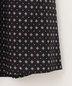 J.PRESS LADIES 【洗える】 ジオメトリック ギャザー スカート