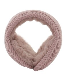 MOONBAT FURLA(フルラ) コーデュロイ×ファー バックアームイヤマフ