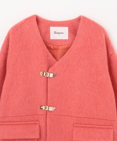 ノーカラーシャギーコート / GRACE CONTINENTAL | ファッション通販