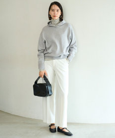 UNFILO コットンカシミヤニット フーディ