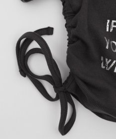 WEGO グラフィックサイドドロストリブちびT