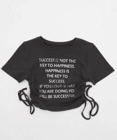 WEGO グラフィックサイドドロストリブちびT