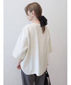 AMERICAN HOLIC 接触冷感　衿リブブラウソー