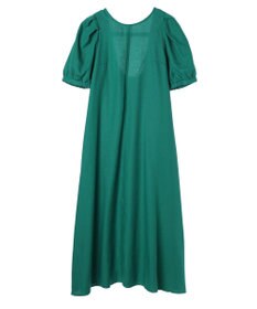 earth music&ecology リサイクルポリエステルブレンドＡラインワンピース