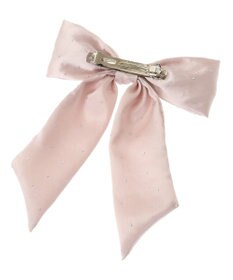 Maison de FLEUR ランダムビジューリボンバレッタ