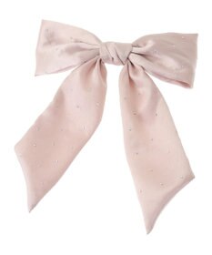 Maison de FLEUR ランダムビジューリボンバレッタ