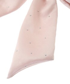 Maison de FLEUR ランダムビジューリボンバレッタ