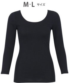 WACOAL あったかインナー 【ふんわりあったか】 8分袖 長袖 天綿オーガニックを使用 あたたかい ムレにくい しなやかでやわらかい 3Lまで対応 大きいサイズ レディース CLD310 /ワコール