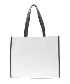 Maison de FLEUR リボンプリントスクエアトートバッグ